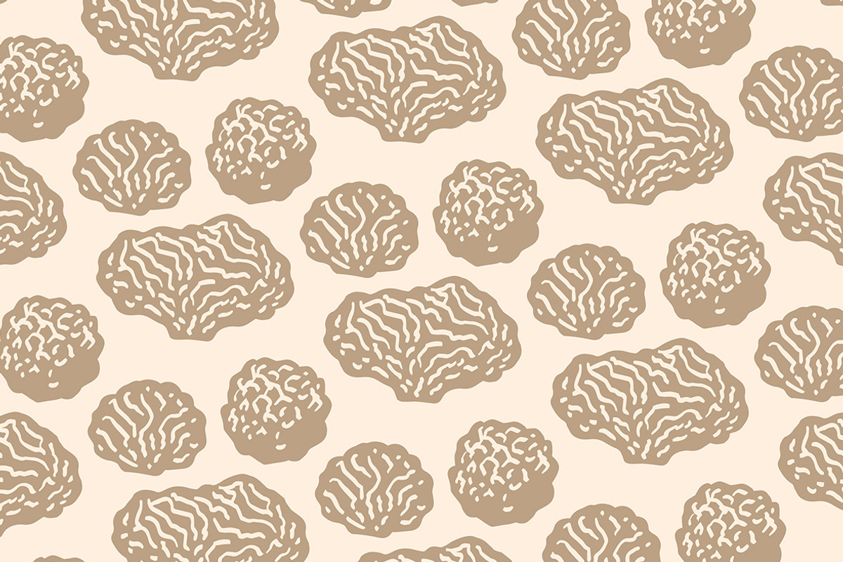 Linocut Coral Clipart Bundle, an Illustration by ClayStudio (Photo 8 of 8)