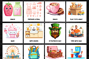 Editable Kids Daily Routine Cards, a Card Template by LA Design (Thumbnail 7 of 12)
