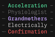Montase Mono - Monospaced Typeface, a Sans Serif Font by The Native Saint Club (Thumbnail 16 of 16)