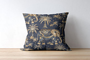 8 Tribal Elephant Seamless Patterns, a Pattern Graphic by Inknfolly (Thumbnail 5 of 5)