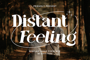 Distant Feeling - Serif Font