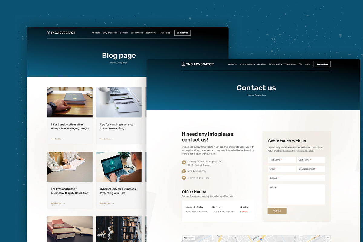 TNC Advocator - Lawyer HTML Template, a HTML Template by TNCFlow (Photo 3 of 5)