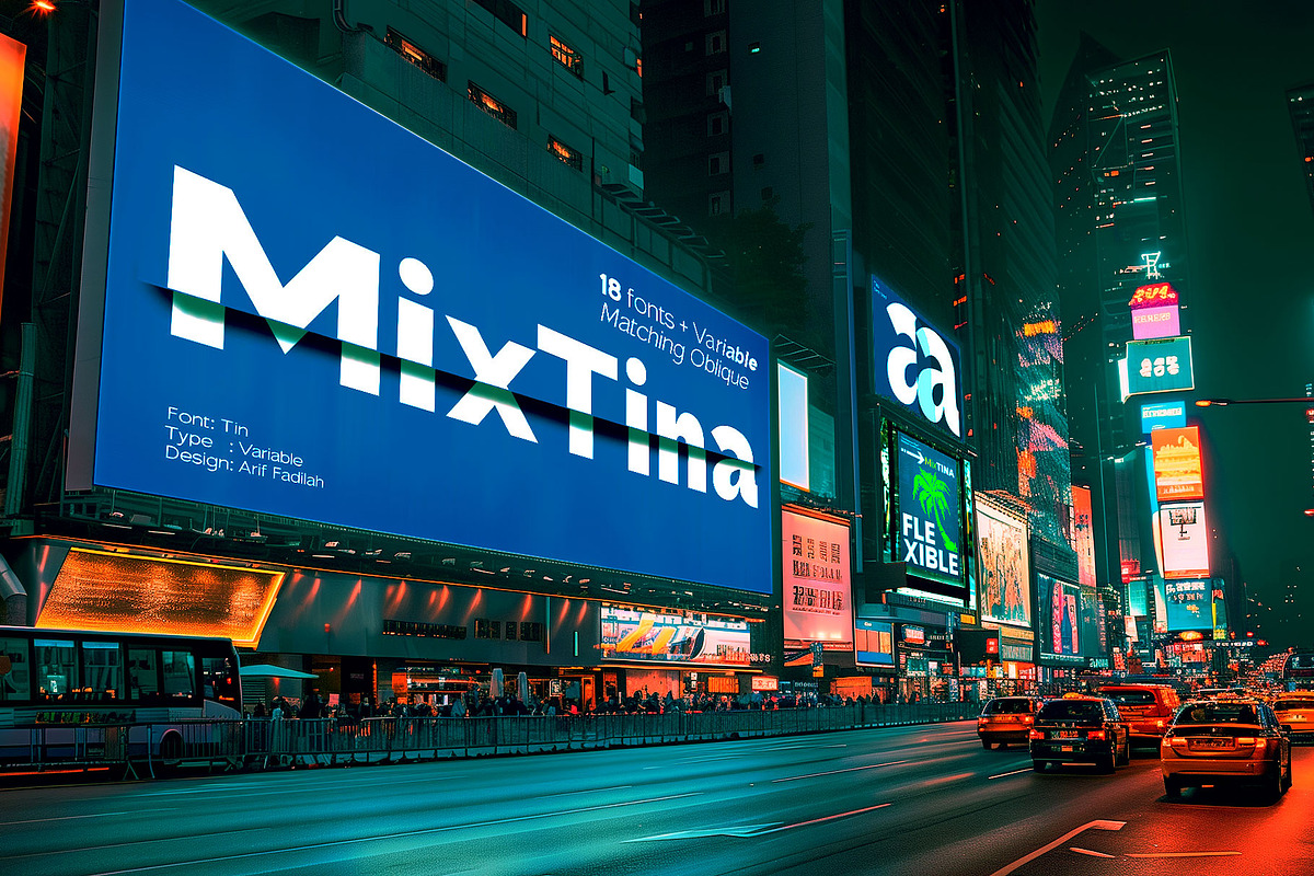 MixTina, a Sans Serif Font by LuhopCreative (Photo 14 of 14)