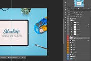 Art Tablet Scene Creator, a Mockup by RSplaneta (Thumbnail 2 of 2)