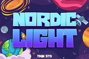 Nordic Light - Gaming Font, a Sans Serif Font by tokokoo (Thumbnail 12 of 13)