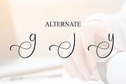 Delay | Script Font, a Handwritten Font by Scratchones (Thumbnail 8 of 9)
