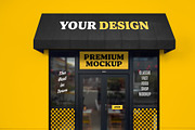 Classic Fast Food Facade Mockup, a Mockup by rodrigofkaminski (Thumbnail 3 of 4)