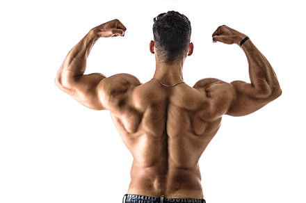 Photo of a muscular man showing off, a Sports & Recreation Photo by ArtOfPhotos photo store