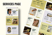 Squarespace Health Coach Website, a Squarespace Template by Solana Creative Co. (Thumbnail 4 of 11)
