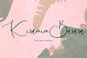 Danila Beatrrice, a Script Font by pineungtype (Thumbnail 8 of 12)