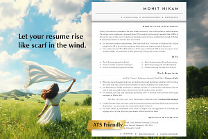 Director Resume Template, CV, a Resume Template by Career Canvas