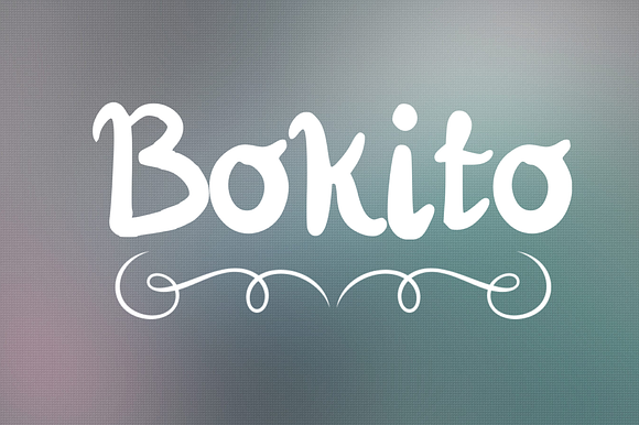 Bokito Handwritten Script Font preview 5