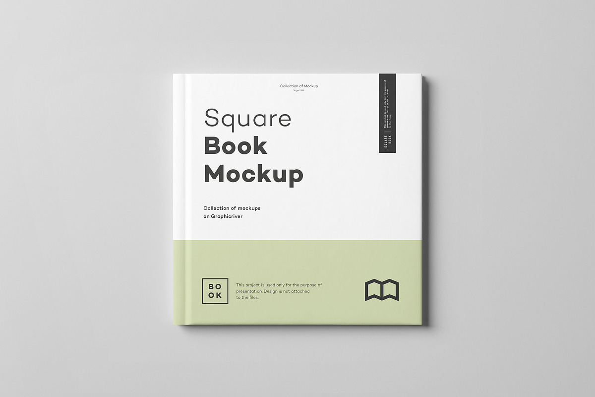 Square Book Mock up 2, a Books & Magazine Mockup by Yogurt86 (Photo 16 of 18)