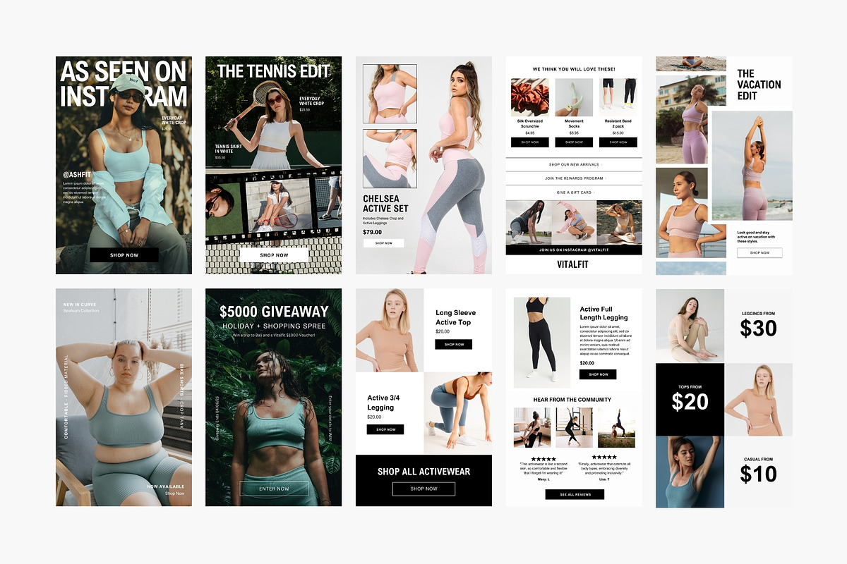 24 Canva Email Template Designs, an Email Template by The Ecommerce Creative (Photo 5 of 6)