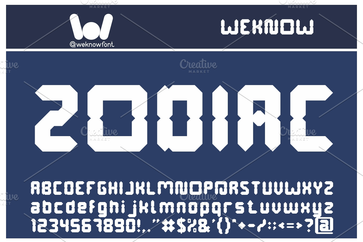 Digital Gothic font, a Font by weknow (Photo 2 of 5)