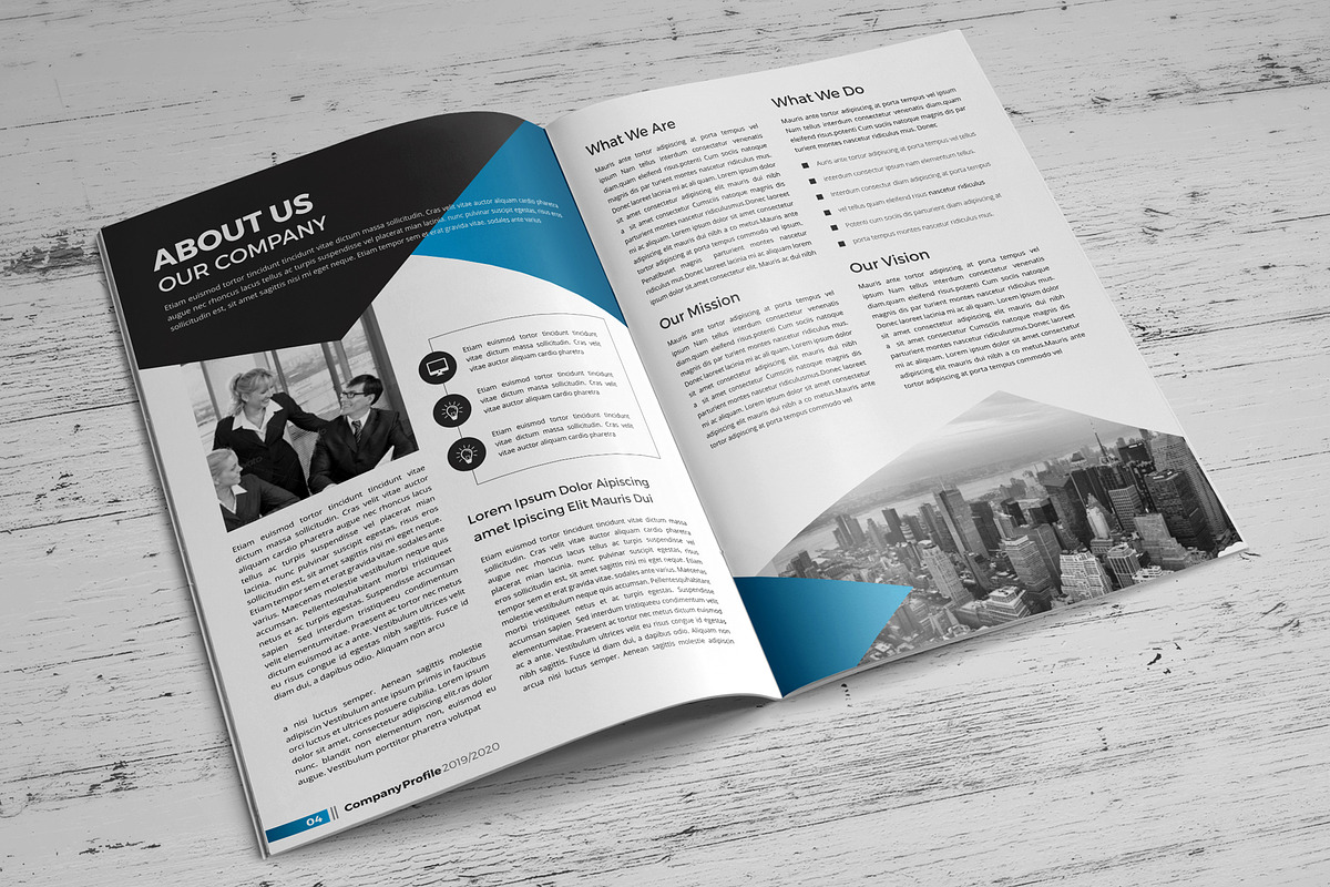 Company Profile Template V6, a Brochure Template by JanySultana (Photo 3 of 14)