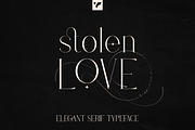 Stolen Love - Elegant serif typeface, a Serif Font by VP Fonts (Thumbnail 1 of 34)