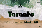 Taranto, a Font by antitype (Thumbnail 1 of 9)