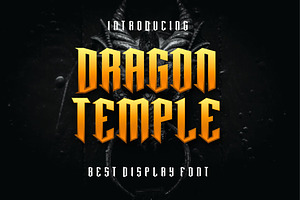 Dragon Temple Font