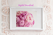 white horizontal frame mockup 11x17, a Print Template by Leo Flo Mockups (Thumbnail 2 of 5)