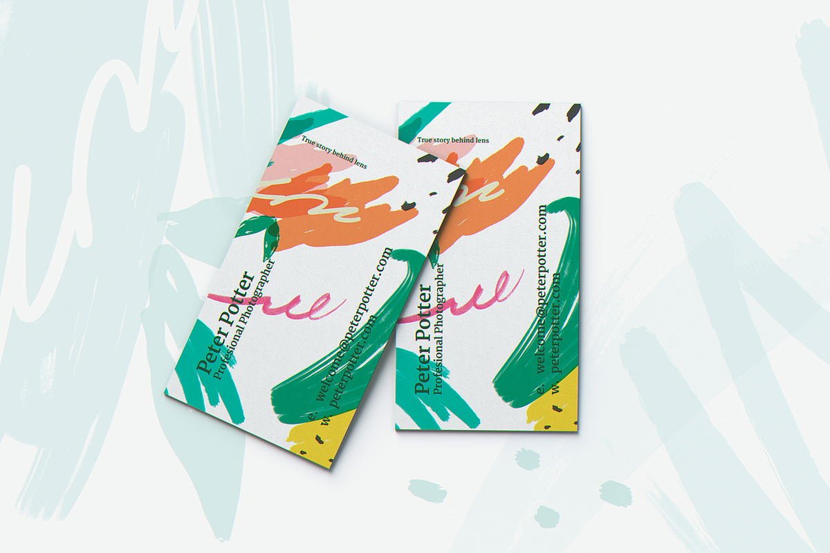 Business Card MockUp GigaPack, a Print Template by coloformia (Photo 27 of 30)
