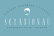 Scrabionau Font, a Slab Serif Font by PATCHPO (Thumbnail 1 of 7)