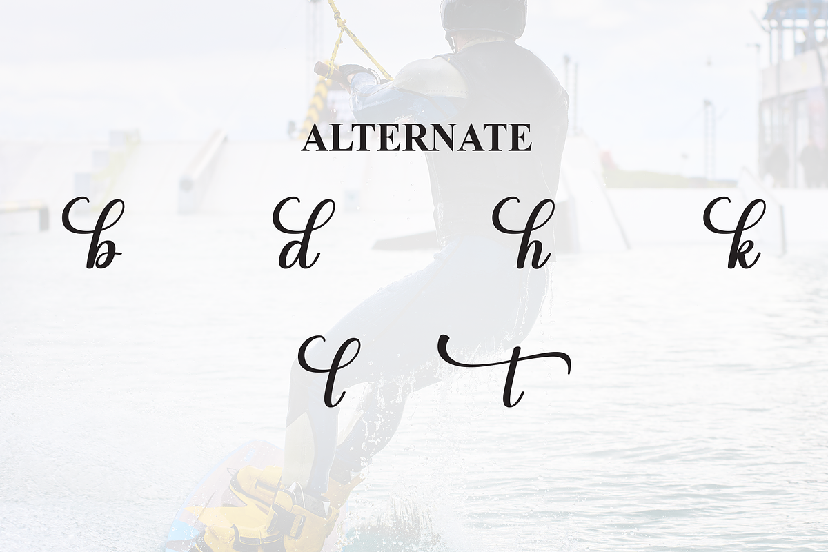 Boldfast | Script Font, a Handwritten Font by Scratchones (Photo 8 of 9)