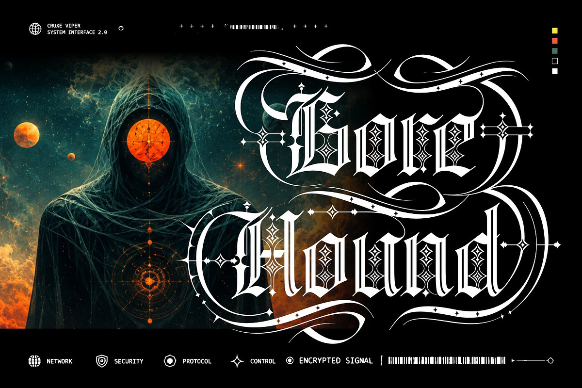 Magic Round Typeface, a Blackletter Font by alit design (Photo 10 of 18)