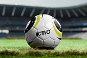 Soccer Ball Mockup, a Merchandise Mockup by SLAB! Design (Thumbnail 4 of 5)