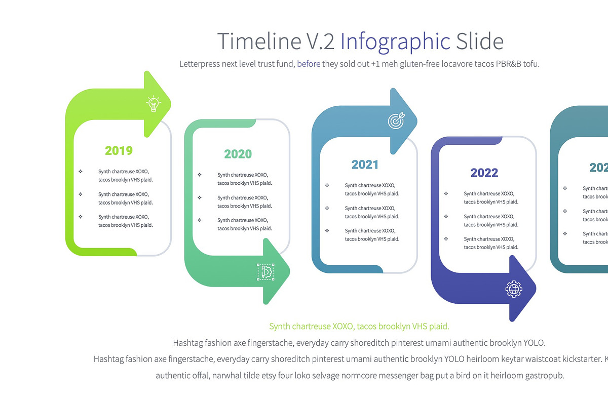 Timeline V.2 PowerPoint Slides, a Presentation Template by Pulsecolor (Photo 5 of 37)