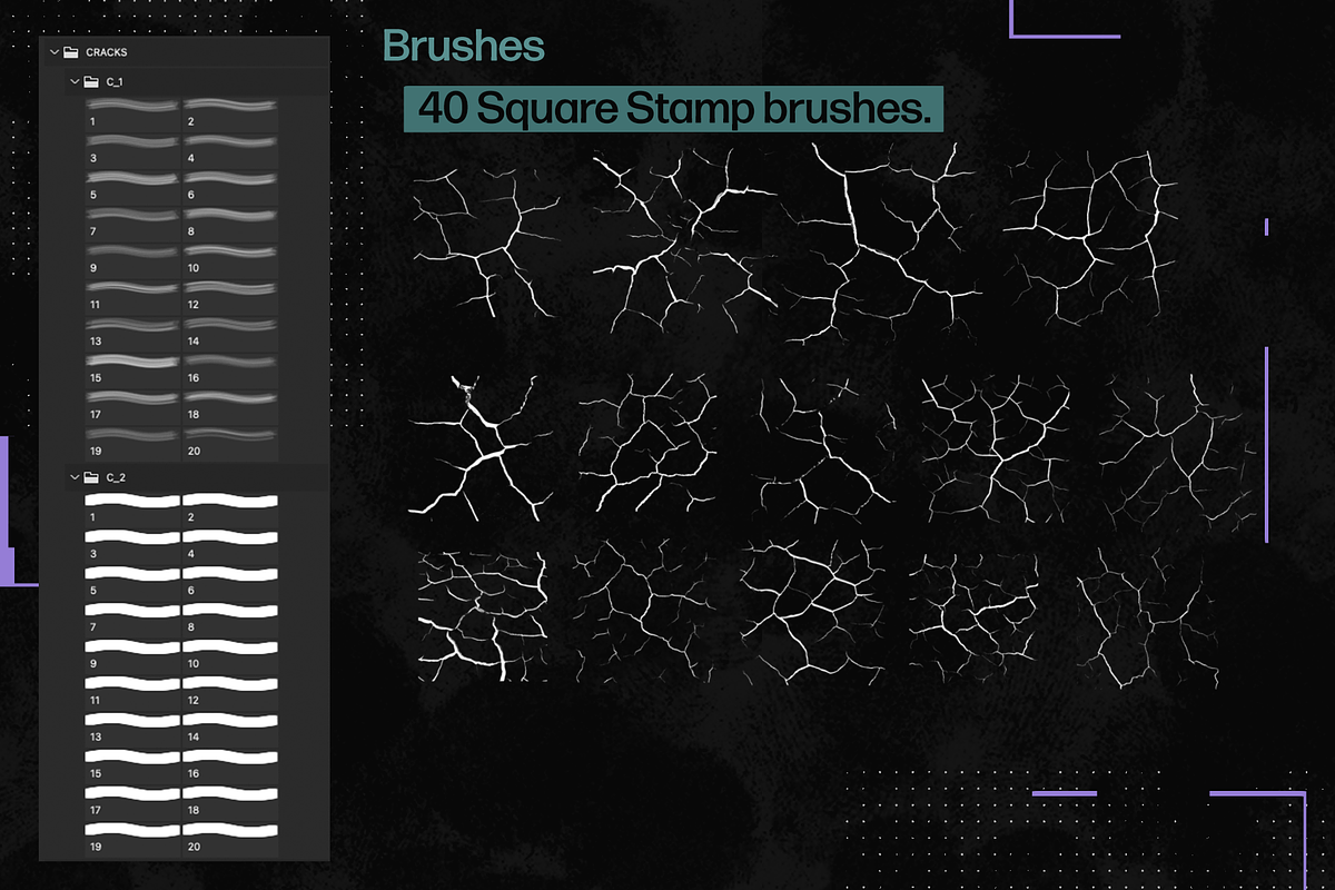 CRACKS Brush, a Brush Add-On by Headquarters (Photo 2 of 3)