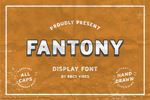 Fantony Vintage Display Font