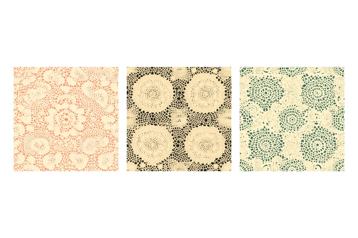 Vintage Doily Lace Seamless Pattern, a Pattern Graphic by Gloria Designed It (Photo 4 of 5)