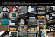 30 Signs & Facade Logo Mockups - V5, a Product Mockup by Asylab (Thumbnail 2 of 38)