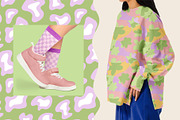 Y2K Wavy Patterns collection, a Pattern Graphic by Felizabeth Design (Thumbnail 3 of 13)
