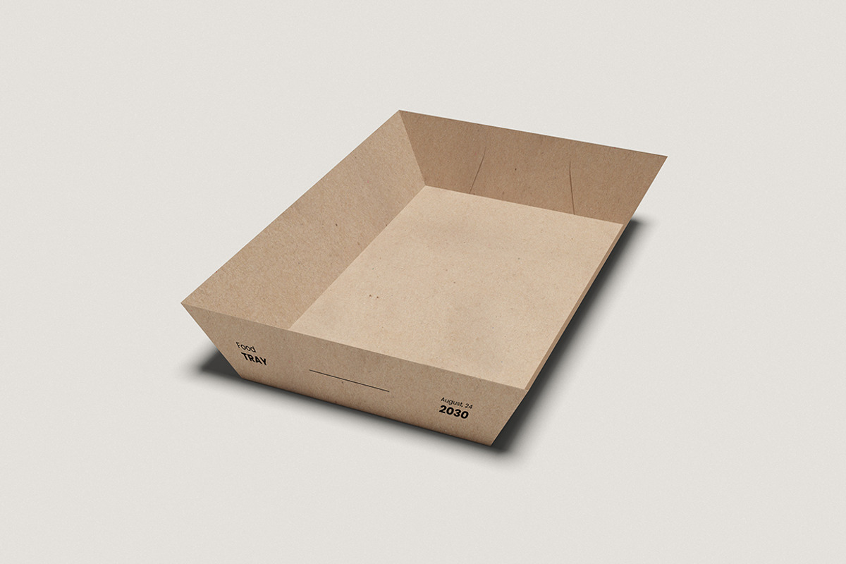 Food Tray Mockup, a Packaging Mockup by swsi-studio (Photo 3 of 5)