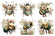 Creation Bee Clipart, an Illustration by Daily.Designs (Thumbnail 7 of 8)