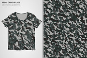 Army Camouflage Seamless Patterns, a Pattern Graphic by 3Y_Design (Thumbnail 4 of 6)
