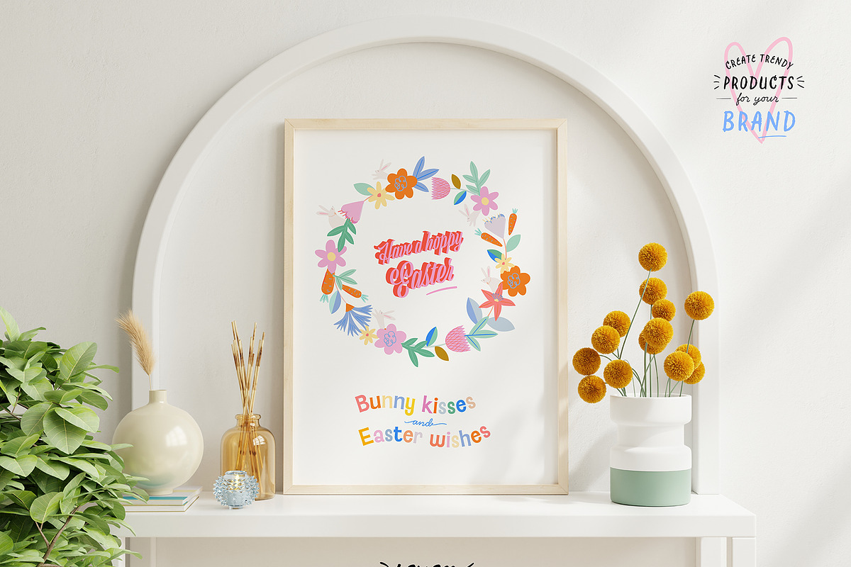 Easter Clipart and Quotes, an Object Graphic by Ruslana Lubenets (Photo 8 of 13)