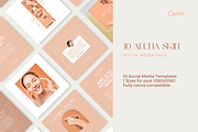 Skincare Canva Template, a Social Media Template by Moodwave Studio (Thumbnail 8 of 10)
