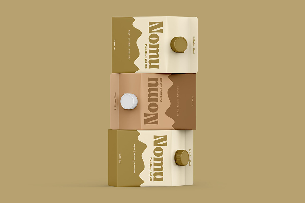 Milk Carton Mockups, a Mockup by Mockups Planet (Photo 4 of 5)