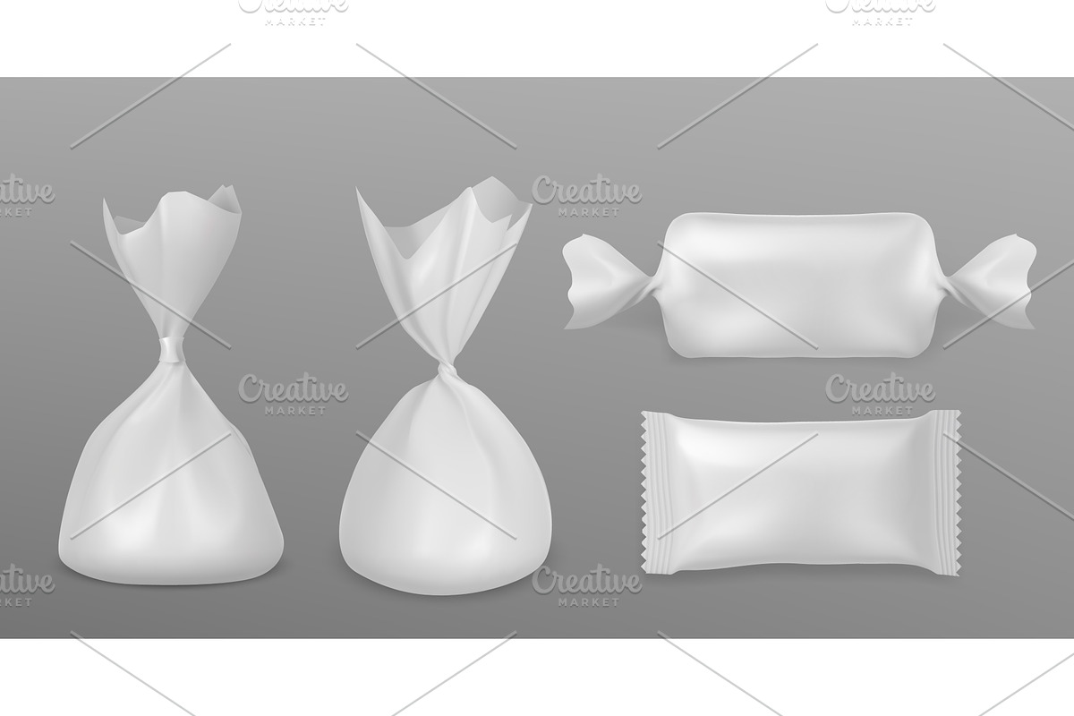 3d sweet chocolate candy plastic, a Food Illustration by art PVP - market