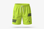 Shorts Mockup Template, a Bottom Mockup by graphypix (Thumbnail 1 of 4)