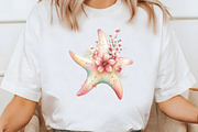 Whimsical Summer starfish clipart, an Illustration by Designworld (Thumbnail 6 of 8)