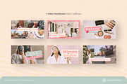YouTube Branding Kit - Pink Coquette, a Social Media Template by KloudCanvas (Thumbnail 5 of 8)