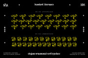 Veloria Queen Typeface, a Serif Font by alit design (Thumbnail 16 of 20)