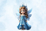 Cute little fairy Clipart, a Seasonal Illustration by Craft Nest (Thumbnail 4 of 5)