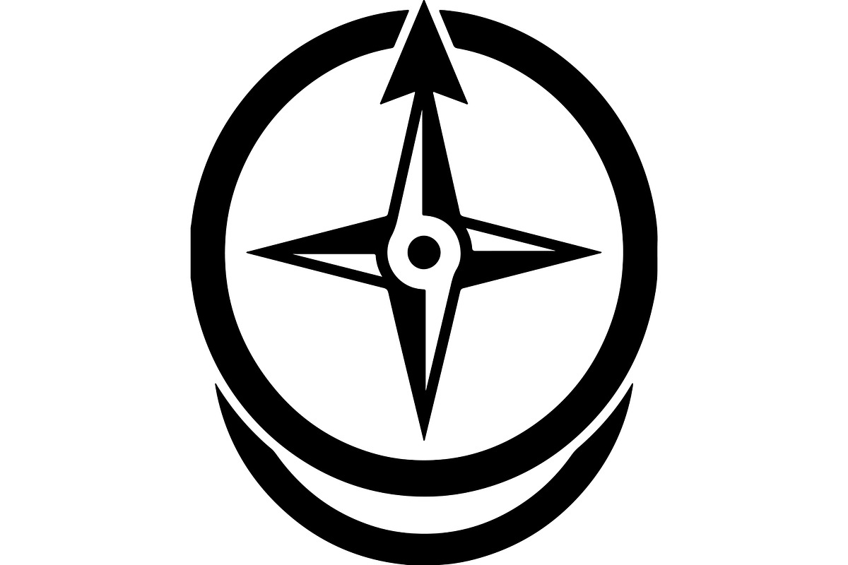 Compass & Navigation Vector Icons, a Technology Illustration by abu67222 (Photo 2 of 13)