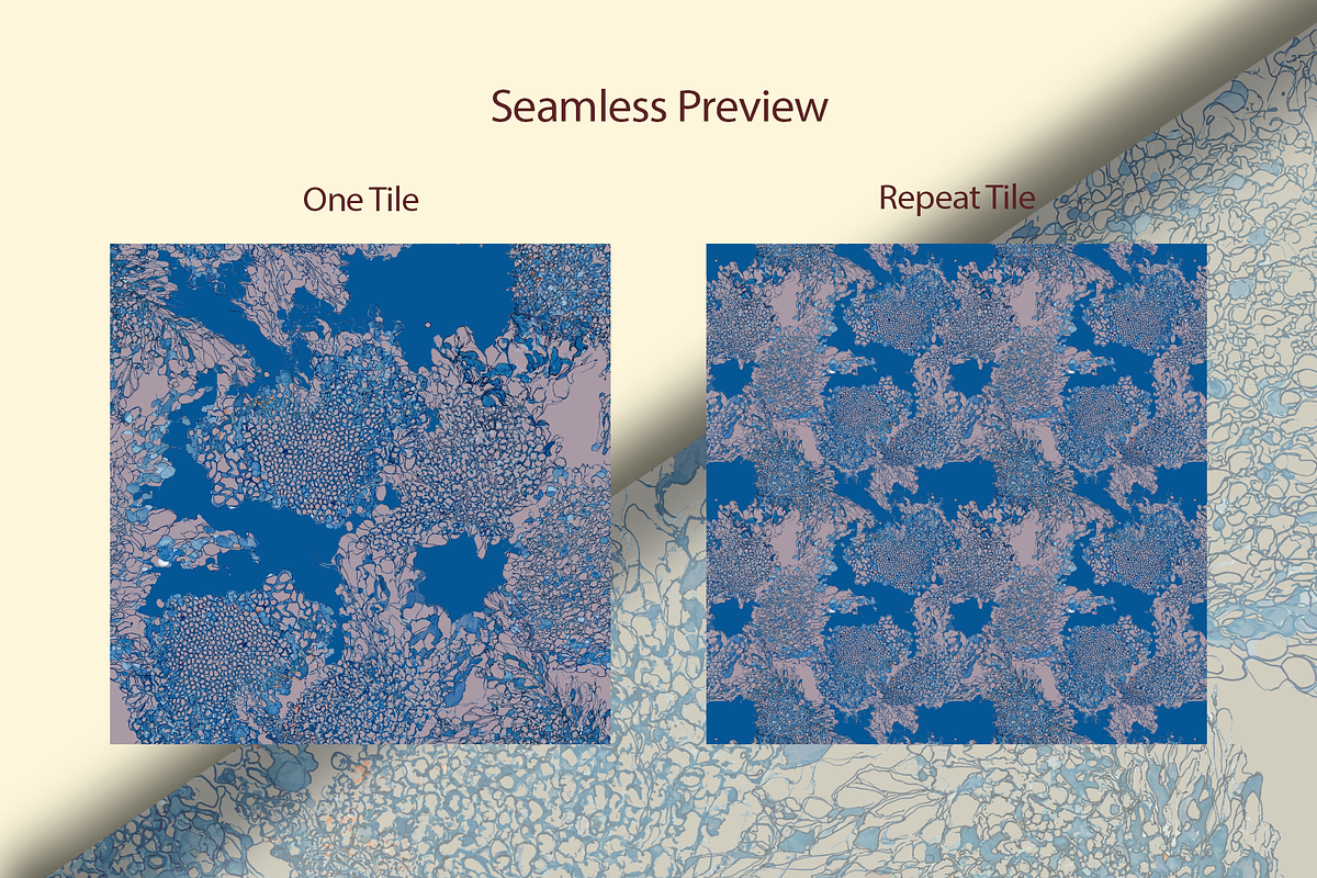 CORAL LACE, a Pattern Graphic by rumacorakstudio (Photo 4 of 6)