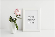 The Pink Floral Styled Frame Bundle, a Print Template by Imperium Nordique (Thumbnail 5 of 6)
